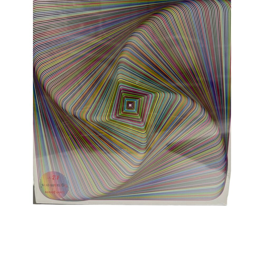 Bgraamiens Twisted 3D Colorful Squares Puzzle NIP
